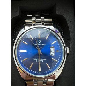 Katherine Karambelas Men's Stainless Steel Silver Watch
